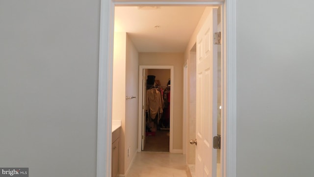 12507 Olivine Ct, Hagerstown, MD 21740 - hall featuring baseboards