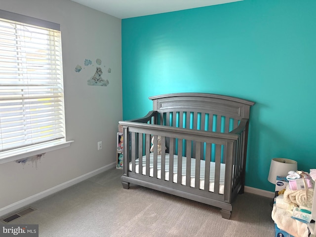 12507 Olivine Ct, Hagerstown, MD 21740 - bedroom featuring carpet flooring and a crib