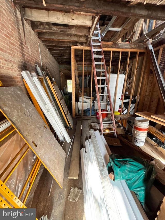 1307 Division St, Baltimore, MD 21217 - view of attic
