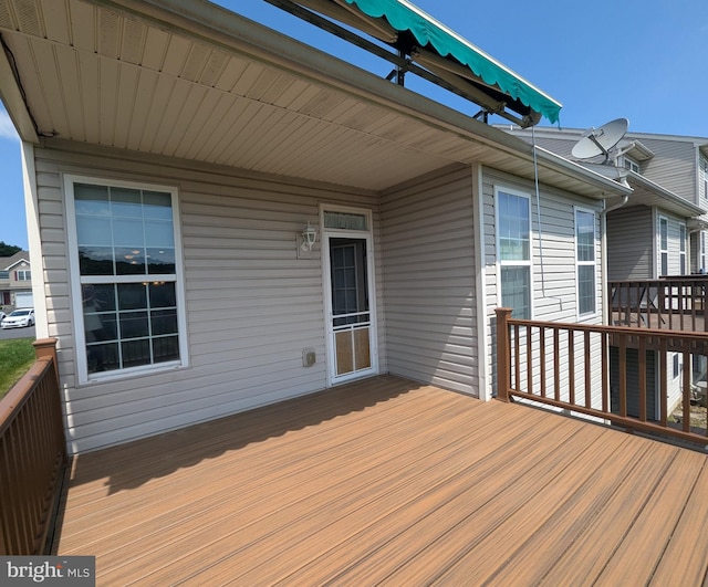 43 Helene Ct, Hamburg, PA 19526 - view of wooden deck
