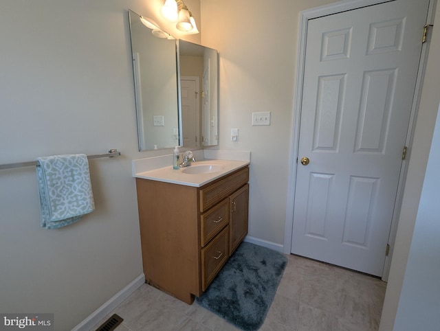 43 Helene Ct, Hamburg, PA 19526 - bathroom with vanity and tile patterned flooring