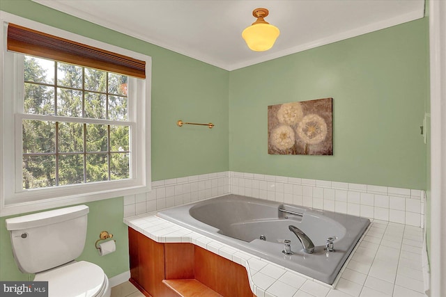 615 Beinhower Rd, Etters, PA 17319 - full bathroom featuring plenty of natural light and a jetted tub