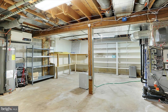 615 Beinhower Rd, Etters, PA 17319 - unfinished below grade area with water heater