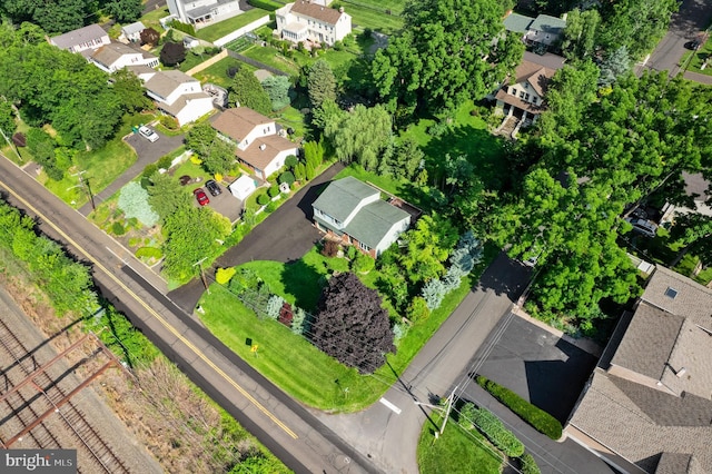 643 Comly Ave, Langhorne, PA 19047 - aerial perspective of suburban area