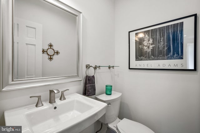 1125 K St NE, Washington, DC 20002 - half bath featuring a sink and toilet