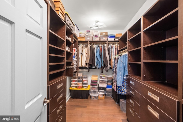 1125 K St NE, Washington, DC 20002 - walk in closet with wood finished floors