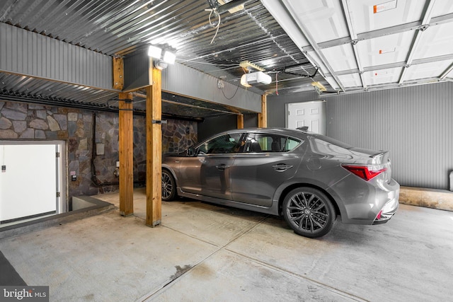 1125 K St NE, Washington, DC 20002 - garage featuring a garage door opener