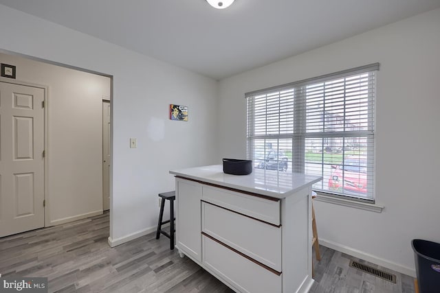 1206 Fredrick Blvd, Reading, PA 19605 - office area with light wood-style flooring and baseboards