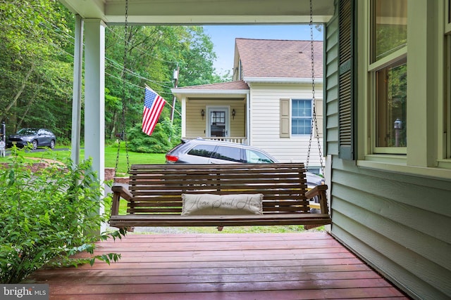 148 Reservoir Rd, Hopewell, NJ 08525 - view of wooden terrace