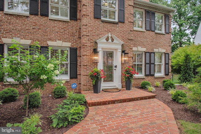 15508 Summer Grove Ct, Gaithersburg, MD 20878 - property entrance featuring brick siding