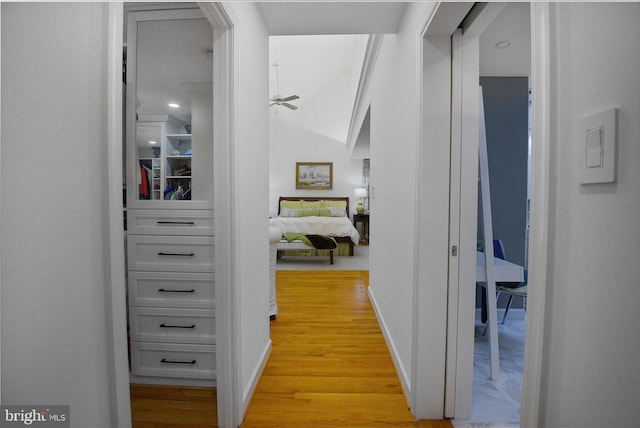 15508 Summer Grove Ct, Gaithersburg, MD 20878 - hall with light wood-style flooring