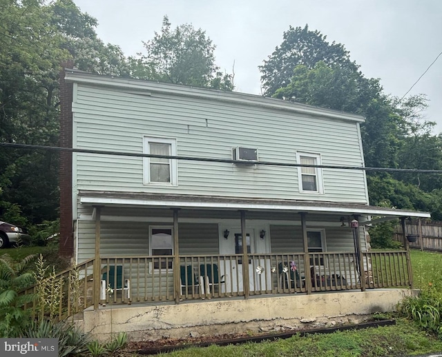71 Rock Rd, Pine Grove, PA 17963 - rear view of property featuring a porch