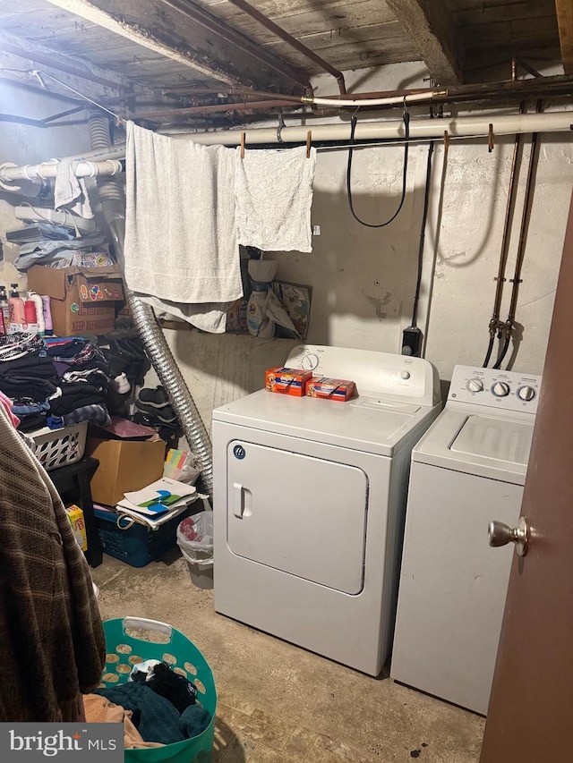 71 Rock Rd, Pine Grove, PA 17963 - washroom featuring washer and dryer