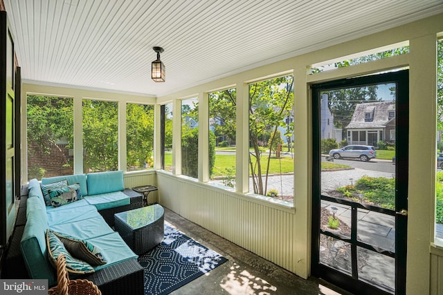 2833 Northampton St NW, Washington, DC 20015 - sunroom featuring plenty of natural light and an outdoor living space