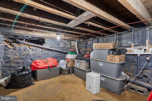 3567 Joyce St, Philadelphia, PA 19134 - view of unfinished below grade area