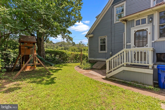 101 Cliff Ter, Wyncote, PA 19095 - view of green lawn with a playground