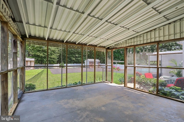 21 Hemmings Way, Lawnside, NJ 08045 - view of unfurnished sunroom