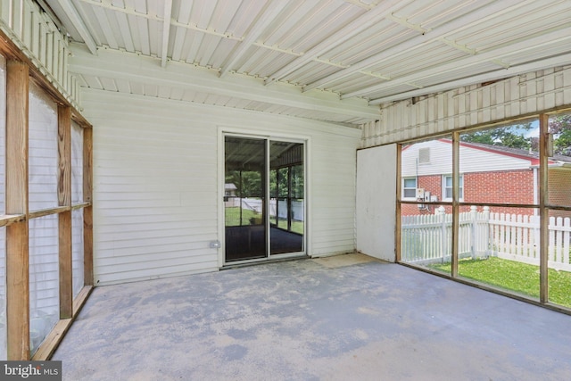 21 Hemmings Way, Lawnside, NJ 08045 - view of unfurnished sunroom