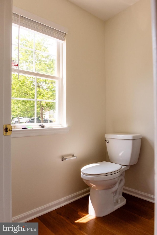 202 Park Knl, Princeton, NJ 08540 - bathroom with toilet and wood finished floors