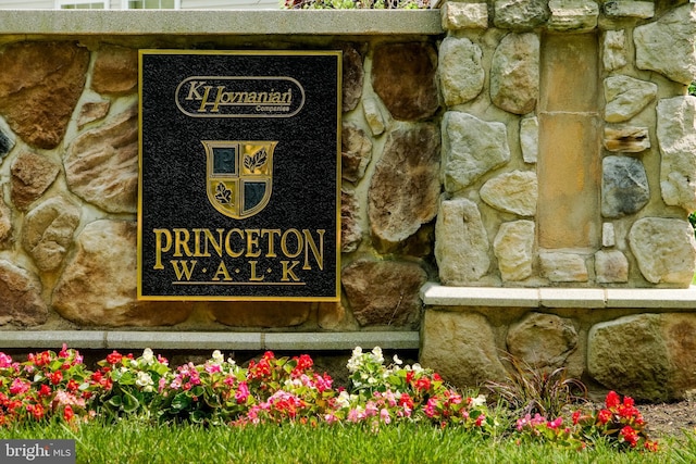 202 Park Knl, Princeton, NJ 08540 - exterior view of stone siding