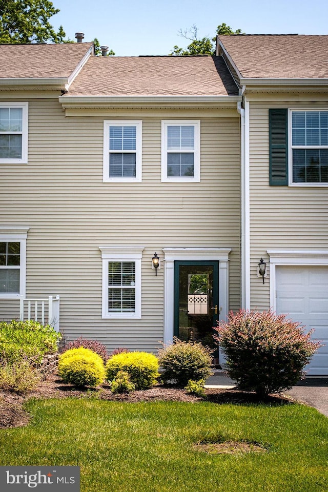 202 Park Knl, Princeton, NJ 08540 - property entrance with a garage
