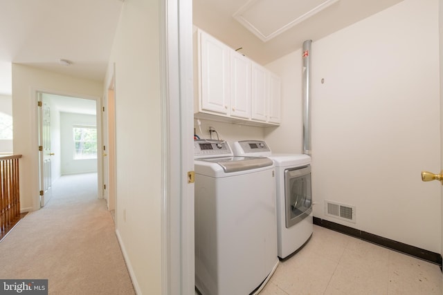 202 Park Knl, Princeton, NJ 08540 - laundry room featuring cabinet space and washer and dryer