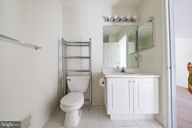 202 Park Knl, Princeton, NJ 08540 - bathroom with vanity and tile patterned floors