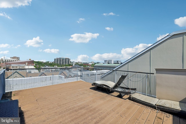 1209 N Charles St Unit 409, Baltimore, MD 21201 - view of deck