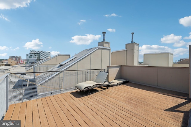 1209 N Charles St Unit 409, Baltimore, MD 21201 - view of wooden deck