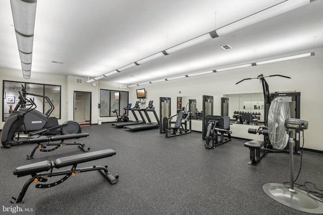 1209 N Charles St Unit 409, Baltimore, MD 21201 - view of exercise room