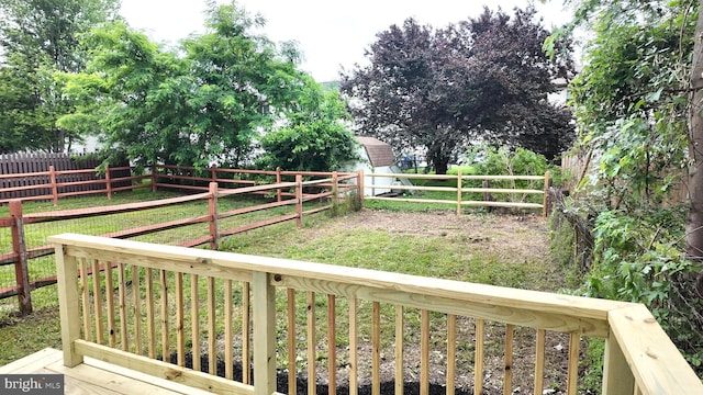 54 Liborio Ln, New Castle, DE 19720 - deck featuring a fenced backyard