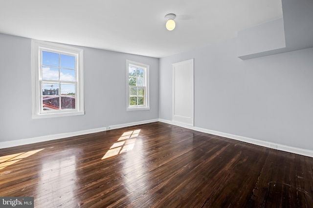 239 W Lafayette Ave, Baltimore, MD 21217 - unfurnished room with hardwood / wood-style flooring and baseboards