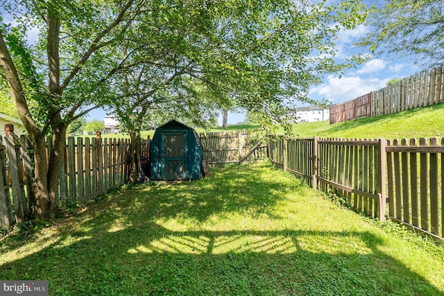 845 Angel Valley Ct, Edgewood, MD 21040 - fenced backyard with a shed