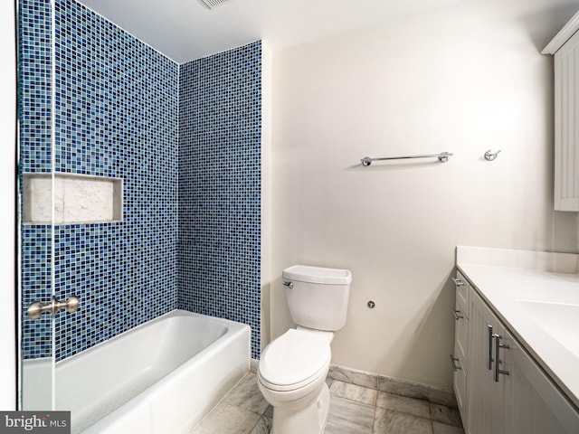 14901 Joshua Tree Rd, North Potomac, MD 20878 - bathroom featuring vanity and shower / bath combination