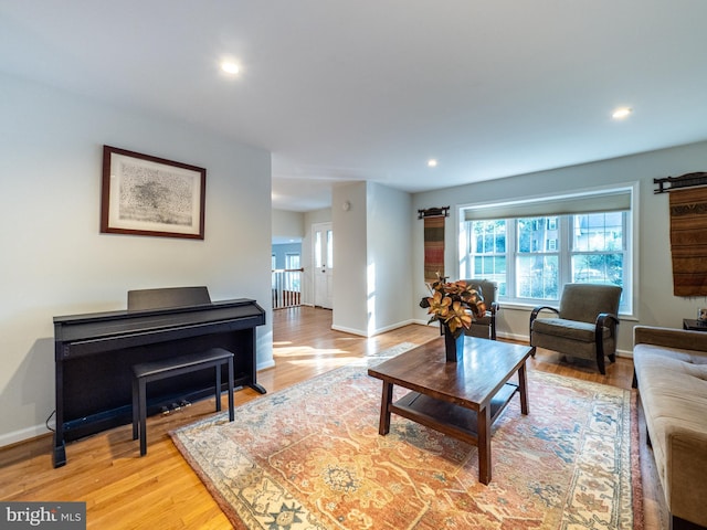 14901 Joshua Tree Rd, North Potomac, MD 20878 - living area with light wood-style floors and recessed lighting