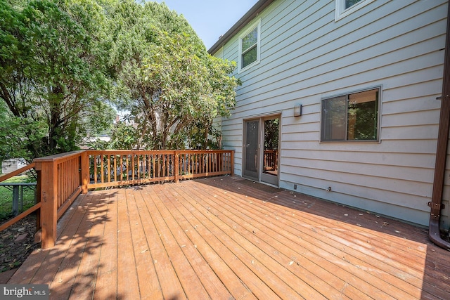 1368 Abbey Way, Bensalem, PA 19020 - view of wooden deck