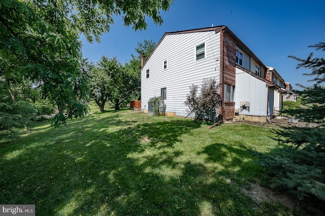 1368 Abbey Way, Bensalem, PA 19020 - view of side of home featuring a lawn