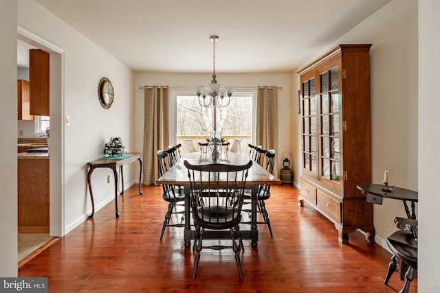 5 Charcoal Ln, Mohnton, PA 19540 - dining room with a chandelier and wood finished floors