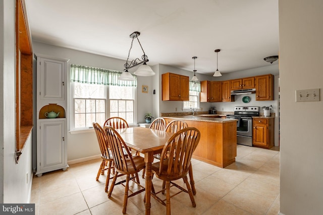 5 Charcoal Ln, Mohnton, PA 19540 - dining area featuring plenty of natural light and light tile patterned floors