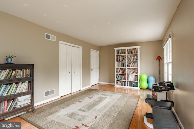 5 Charcoal Ln, Mohnton, PA 19540 - workout room featuring wood finished floors