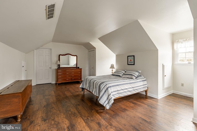 5 Charcoal Ln, Mohnton, PA 19540 - bedroom with hardwood / wood-style floors and lofted ceiling