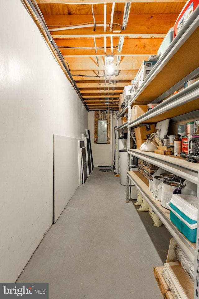 5 Charcoal Ln, Mohnton, PA 19540 - unfinished below grade area with electric panel