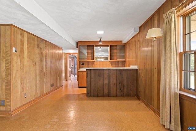 608 Davis Ave, Charlottesville, VA 22901 - indoor bar with wooden walls and light floors