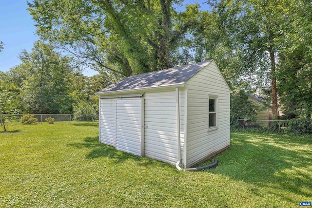 608 Davis Ave, Charlottesville, VA 22901 - view of shed with a fenced backyard