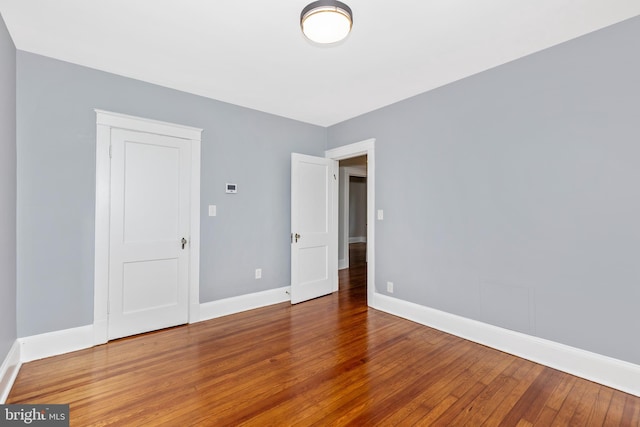 301 Fleming Ave, Frederick, MD 21701 - empty room with hardwood / wood-style floors and baseboards