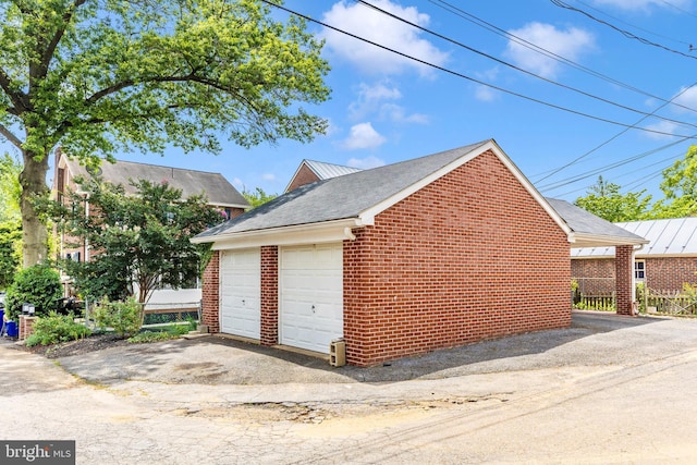 301 Fleming Ave, Frederick, MD 21701 - view of detached garage