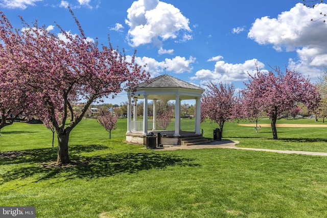 301 Fleming Ave, Frederick, MD 21701 - view of home's community with a gazebo and a lawn