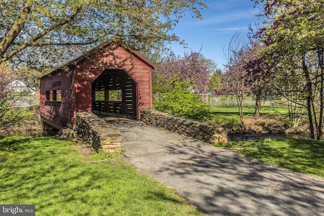301 Fleming Ave, Frederick, MD 21701 - view of home's community with a lawn and an outdoor structure