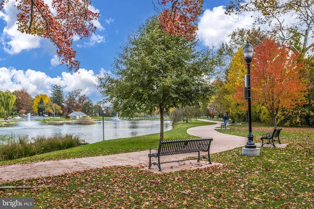 301 Fleming Ave, Frederick, MD 21701 - view of community featuring a water view and a yard