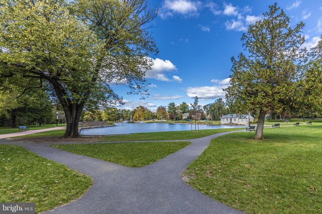 301 Fleming Ave, Frederick, MD 21701 - view of community featuring a water view and a yard